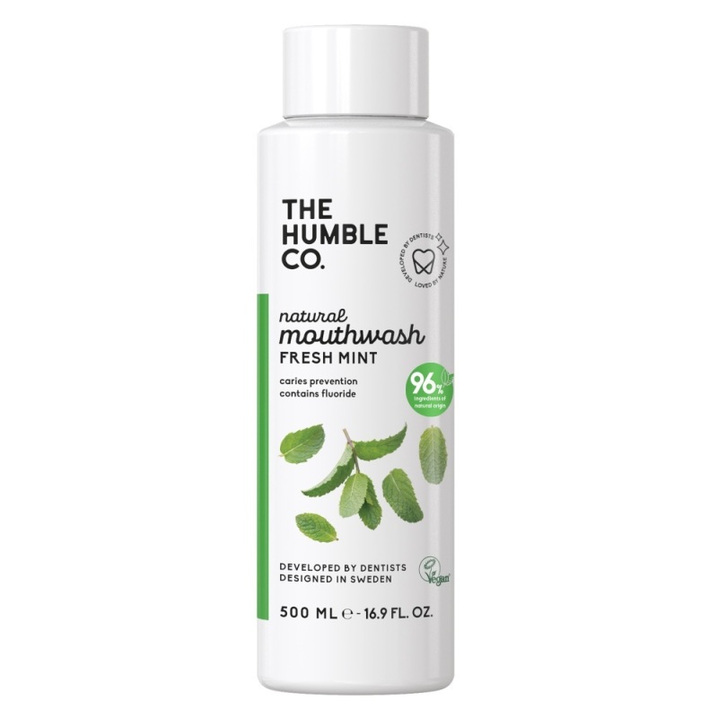 The Humble Co Mondwater Fresh Mint 500 ML