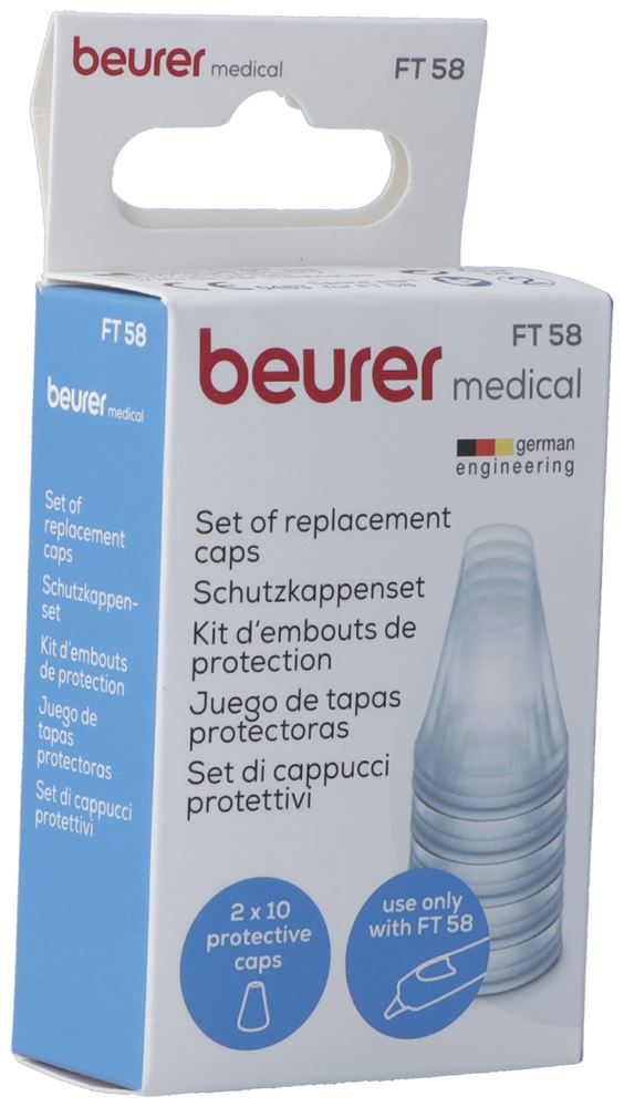 Beurer Schutzkappenset<br>20 Stück, zu Ohrthermometer FT 58