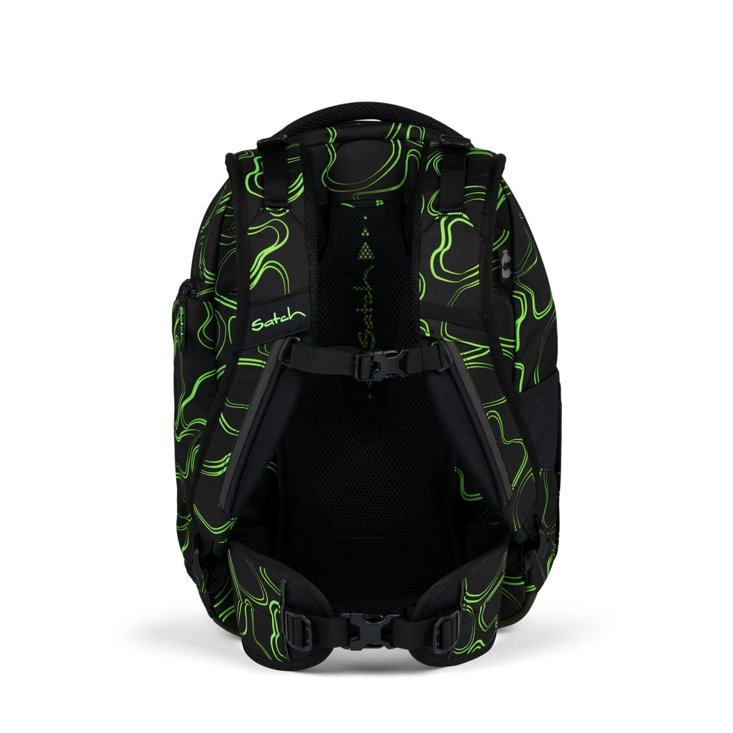 Satch Match School Backpack green supreme