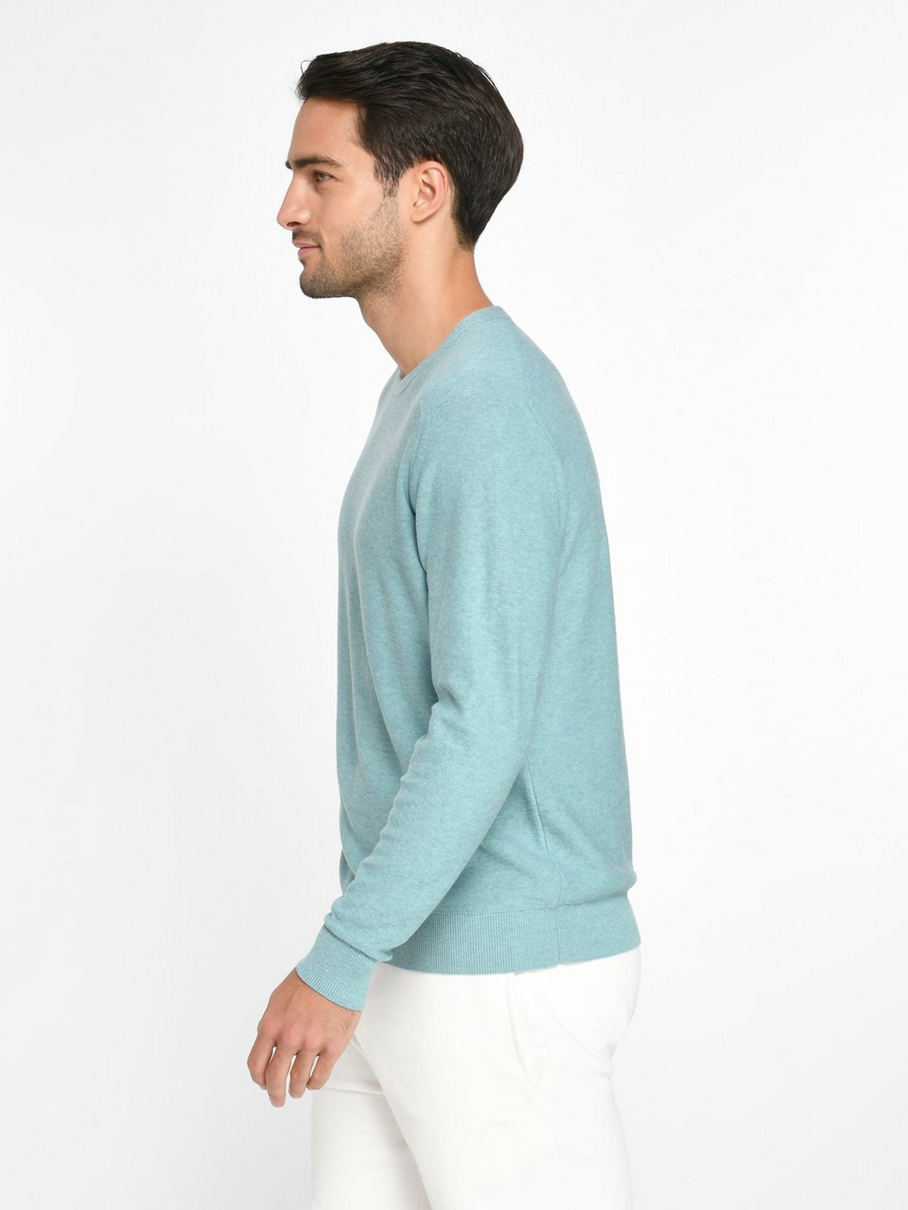 Rundhals-Pullover