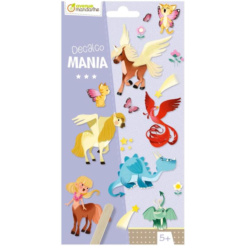 Decalco' Mania, Animaux fantastiques - Multicolore