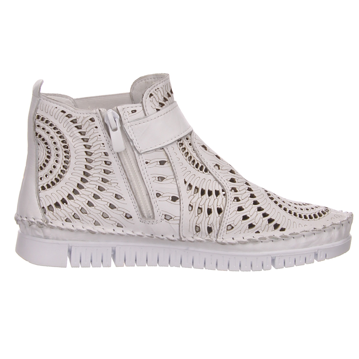 Gemini Sommerstiefelette weiß weiss/weiss kombi