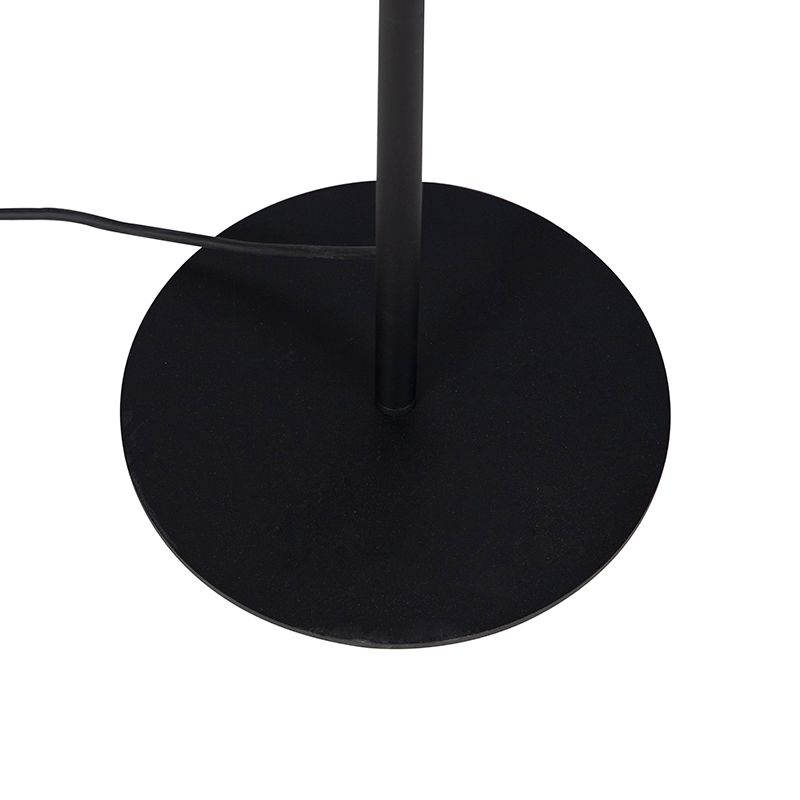 Moderne buiten vloerlamp zwart - Virginia