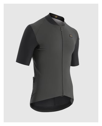 Maillot Manches Courtes Assos Mille GTO Jersey C2 Gris/Noir