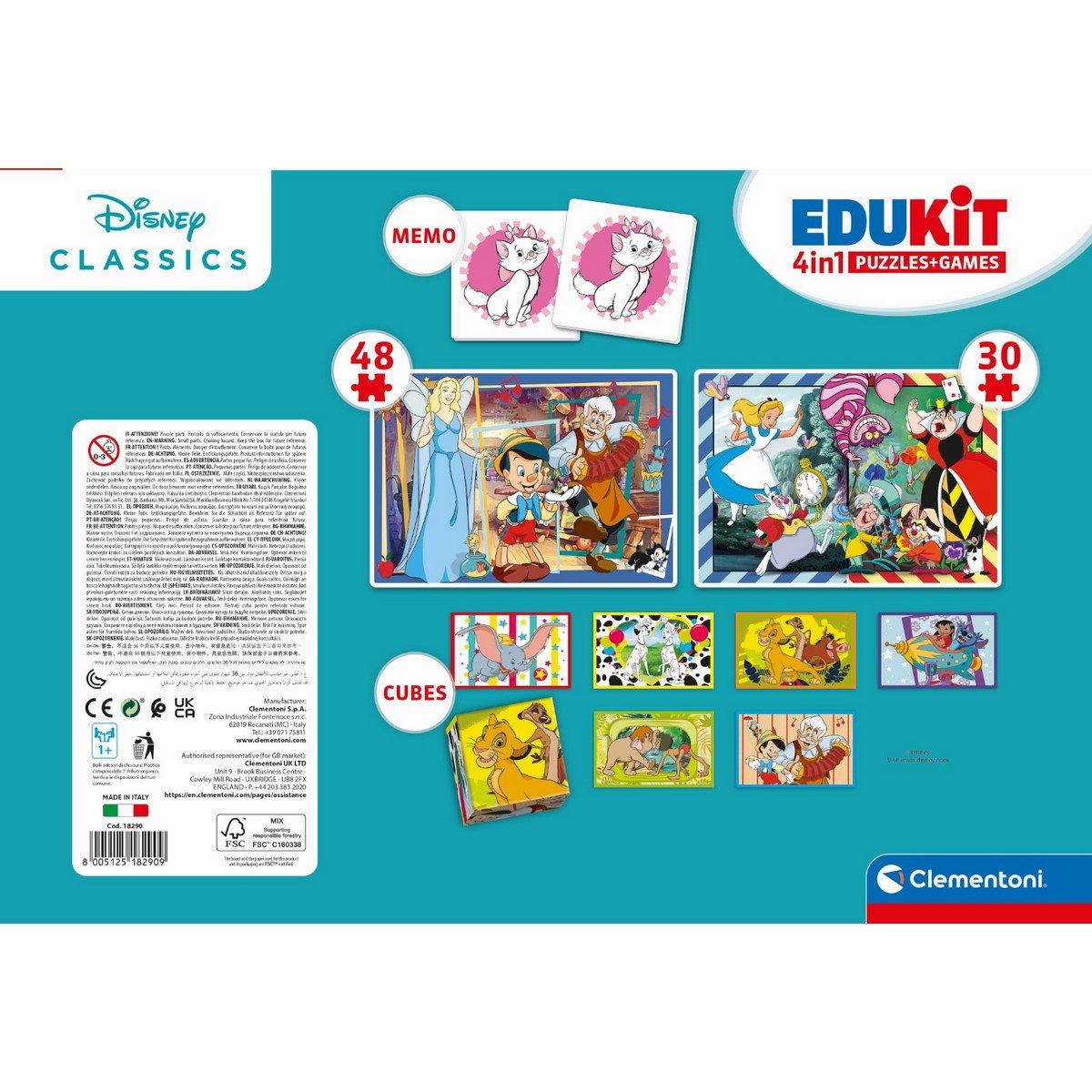 Edukit 4 en 1  classic
