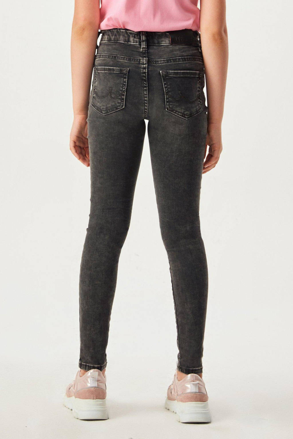 LTB high waist super skinny jeans Sophia almost black wash