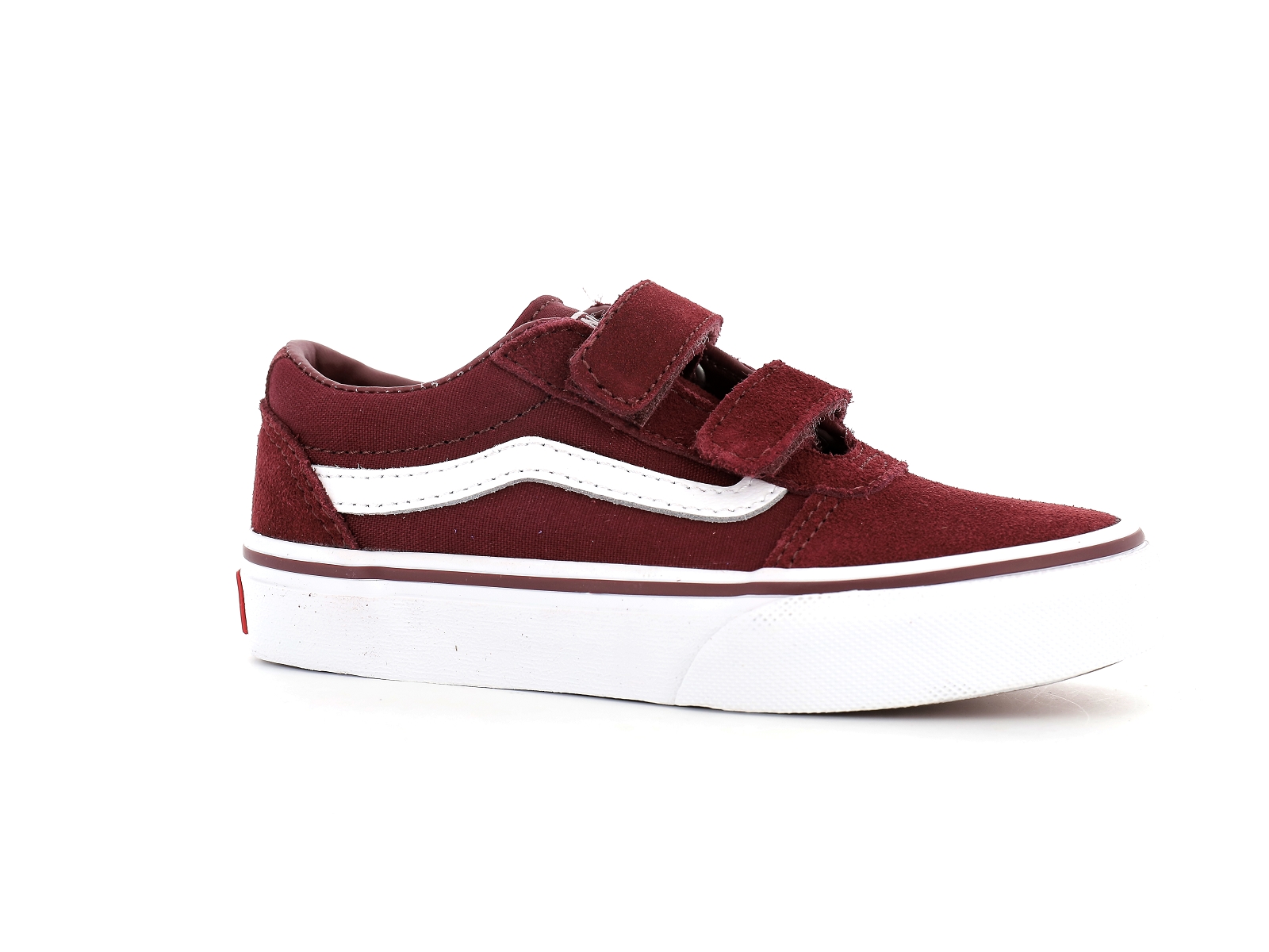 Vans-YT WARD V SUEDE Matières combinées Bordeaux
