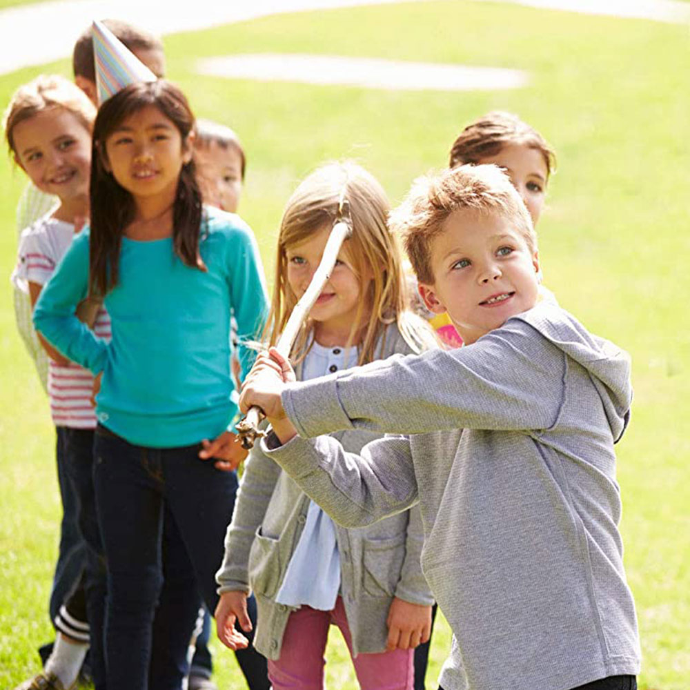 (Ø28cm) Befüllbare Papier Piñata Kinder Geburtstags Deko Party Spielzeug - Fussball