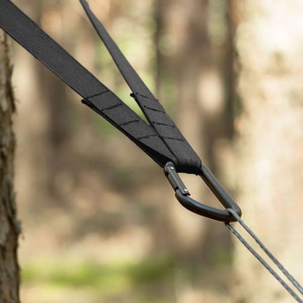 Hamac bivouac LESOVIK SMUK SUSPENSION BLACK