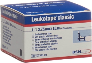 LEUKOTAPE classic Pflasterband 10mx3.75cm schwarz