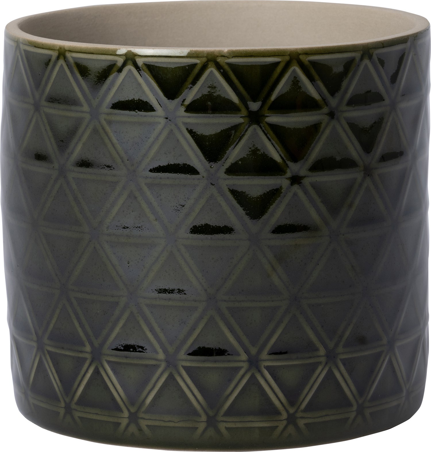 Intratuin bloempot Soof groen D 14,5 H 12,8 cm