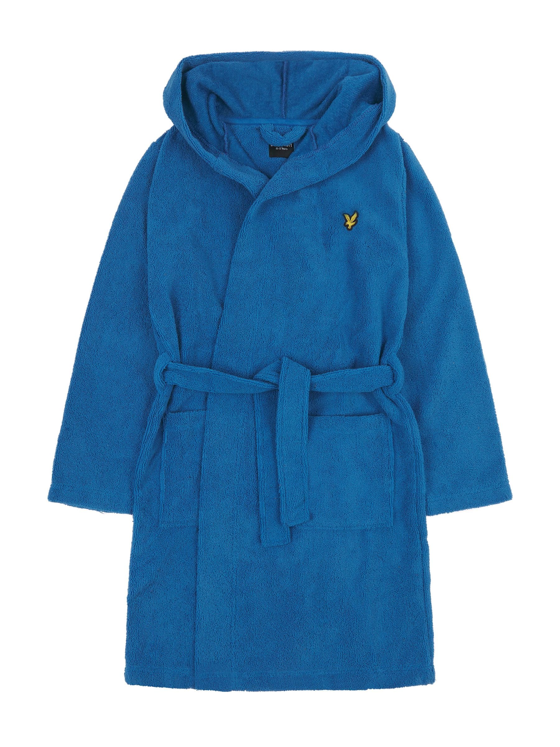 Blauw - Lyle & Scott Boys Bucke Bathrobe
