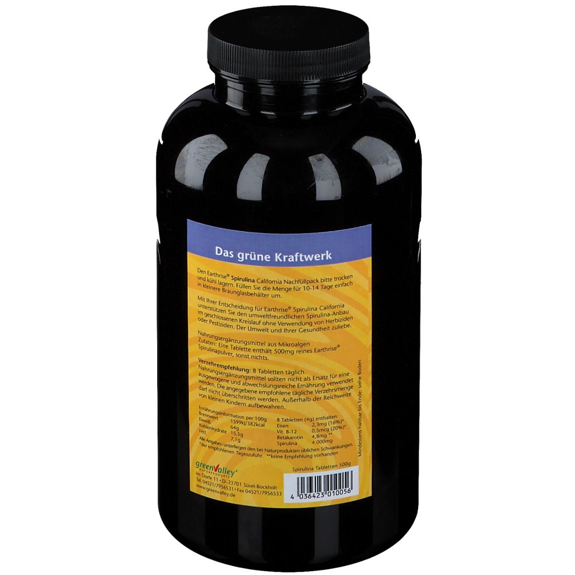 Earthrise® Spirulina California Nachfüllpack