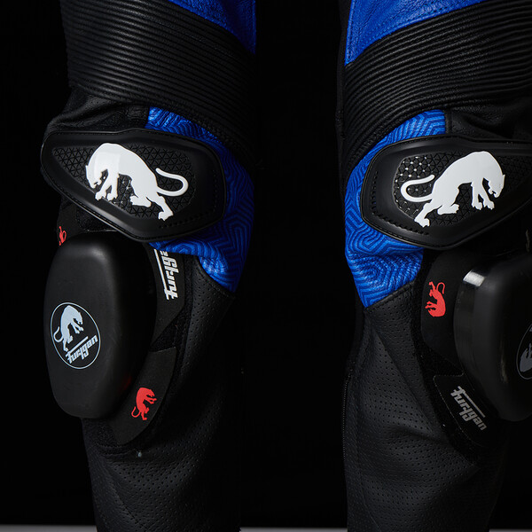 Furygan - Combinaison Overtake Noir / Bleu / Blanc