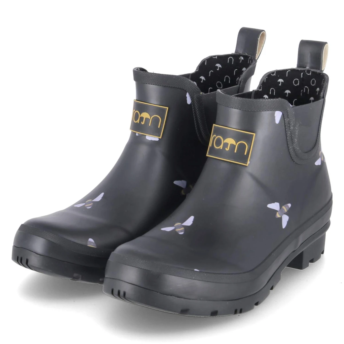 RajnChelsea Boots BEE - black