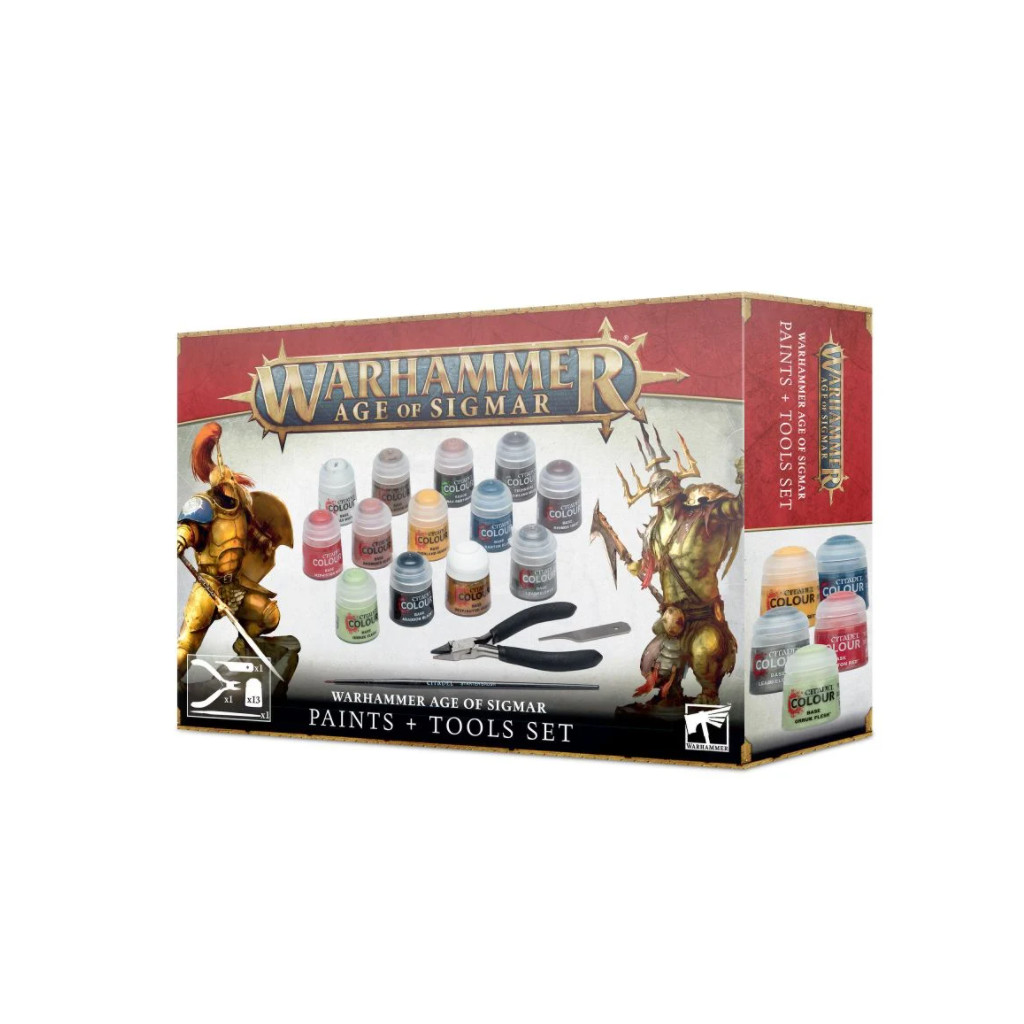 Age of Sigmar : Paints + Tools Set
