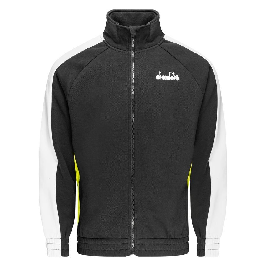Diadora Veste d'Entraînement Full Zip - Noir/Blanc