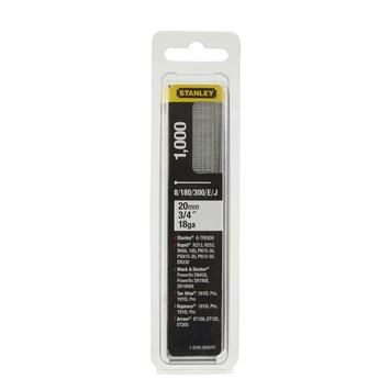Stanley nagels type j 2x20mm 1000st