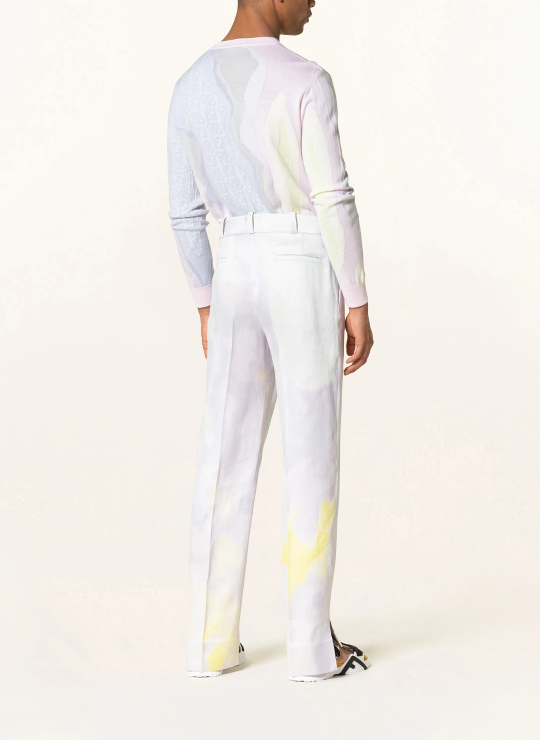 FENDI Hose Regular Fit mit Leinen