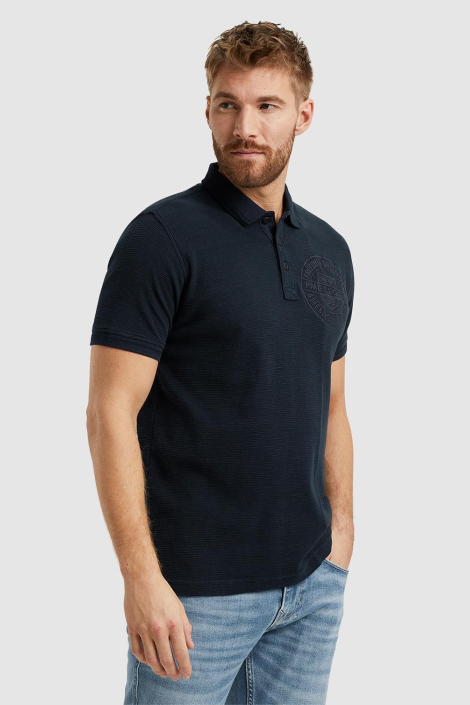 PME legend blauwe heren polo