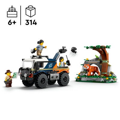 LEGO City 60426 Jungelutforsker med terrengkjøretøy