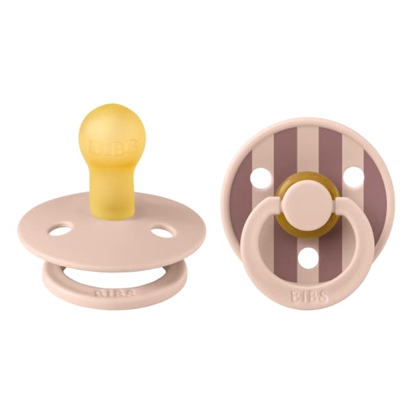 BIBS Smokk Studio Colour 2 PACK Block Latex - Blush Mix - Størrelse 1