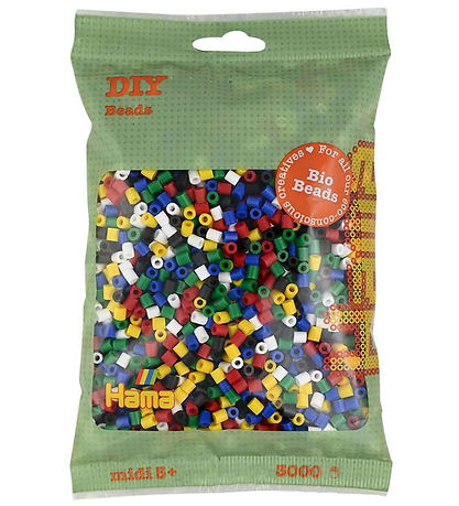 Hama Bio Midi Perlen - 3000 st. - 198 Mix