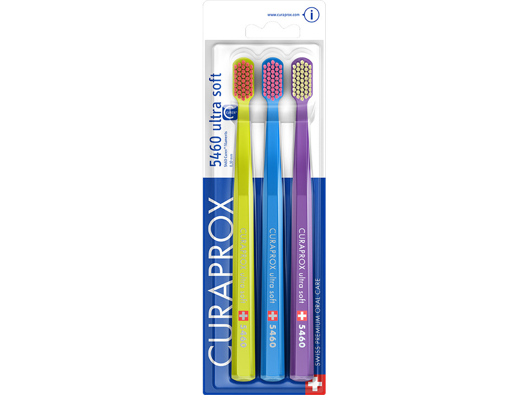 ESCOVA DENTES CURAPROX 5460 TRIO PACK 3 UN