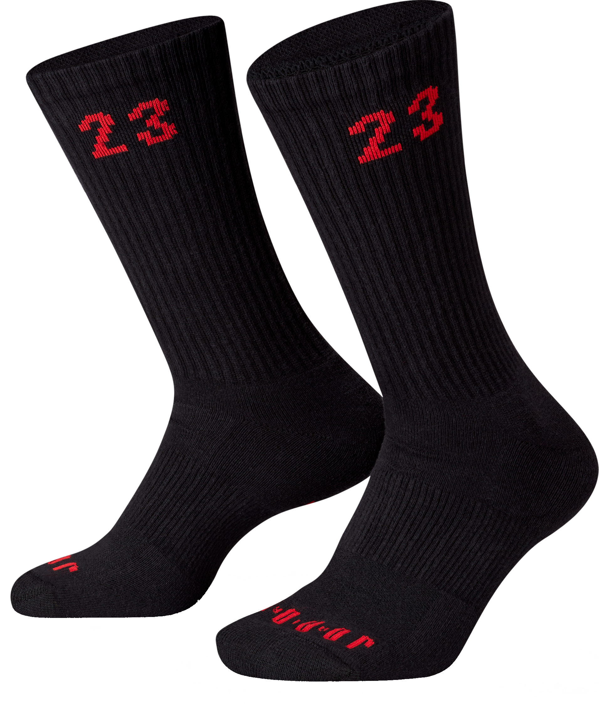 Jordan Essential Crew 3er Pack Socken Schwarz F011