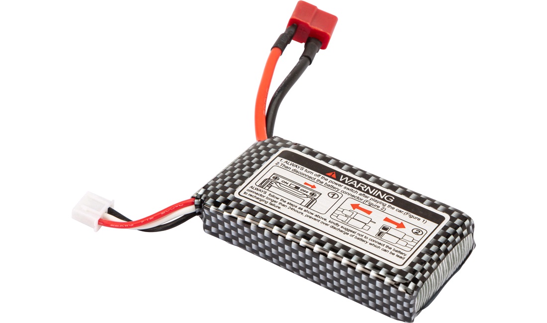 7.4V 1600mAh Li-po batteri Monster Truck 1:10