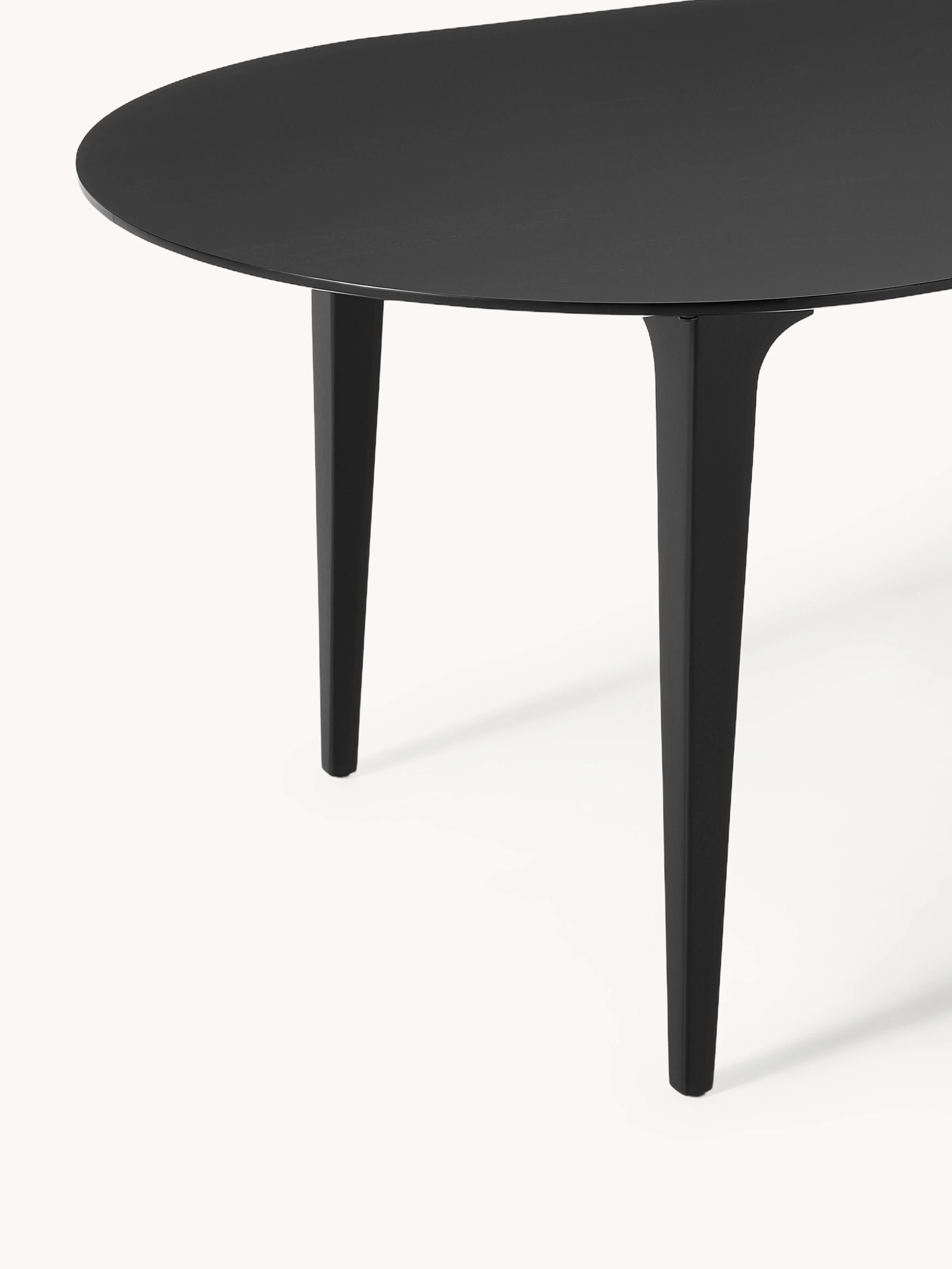 Ovale eettafel Archie van massief mangohout, in verschillende formaten
