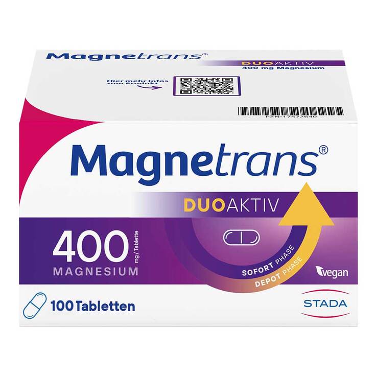 Magnetrans duo-aktiv 400 mg Tabletten, 100 St