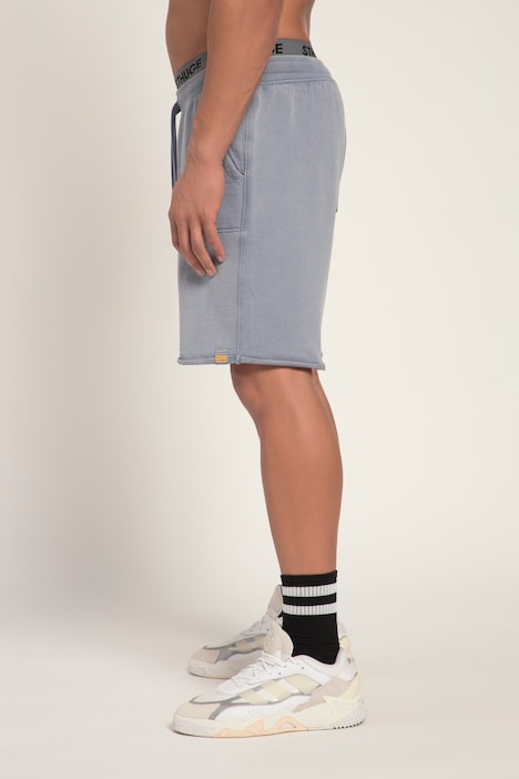 STHUGE Sweat-Bermuda, acid washed, Elastikbund, bis 8 XL