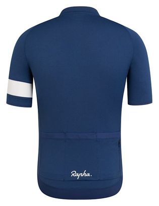 Maillot Manches Courtes Rapha Core Bleu Navy