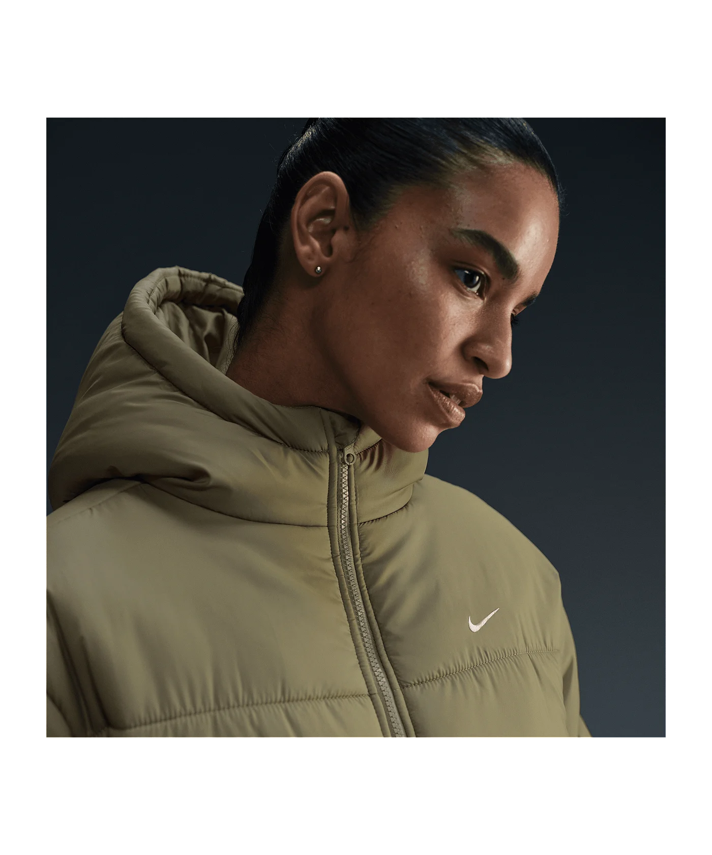 Nike Parka Jacke Damen Grün F320
