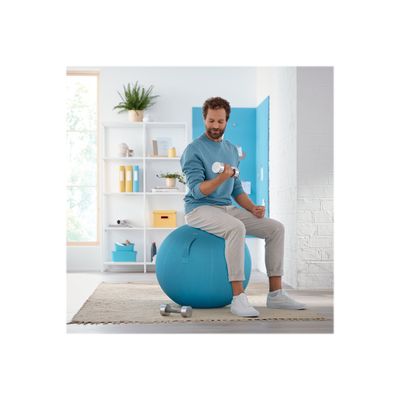 Leitz Ergo Cosy Active - Ballon d'assise - diamètre de 65 cm - bleu calme