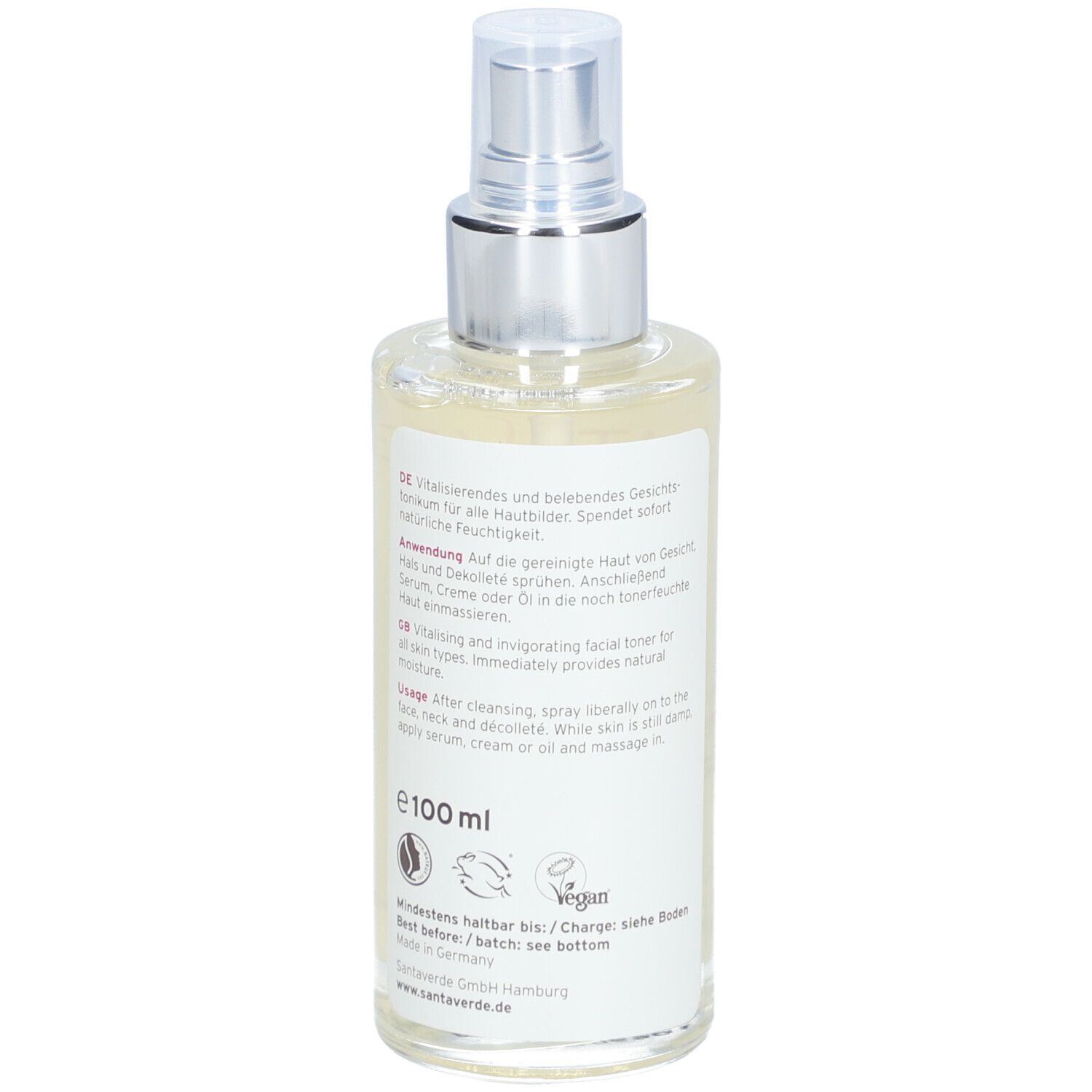 SANTAVERDE Aloe Vera Toner Classic