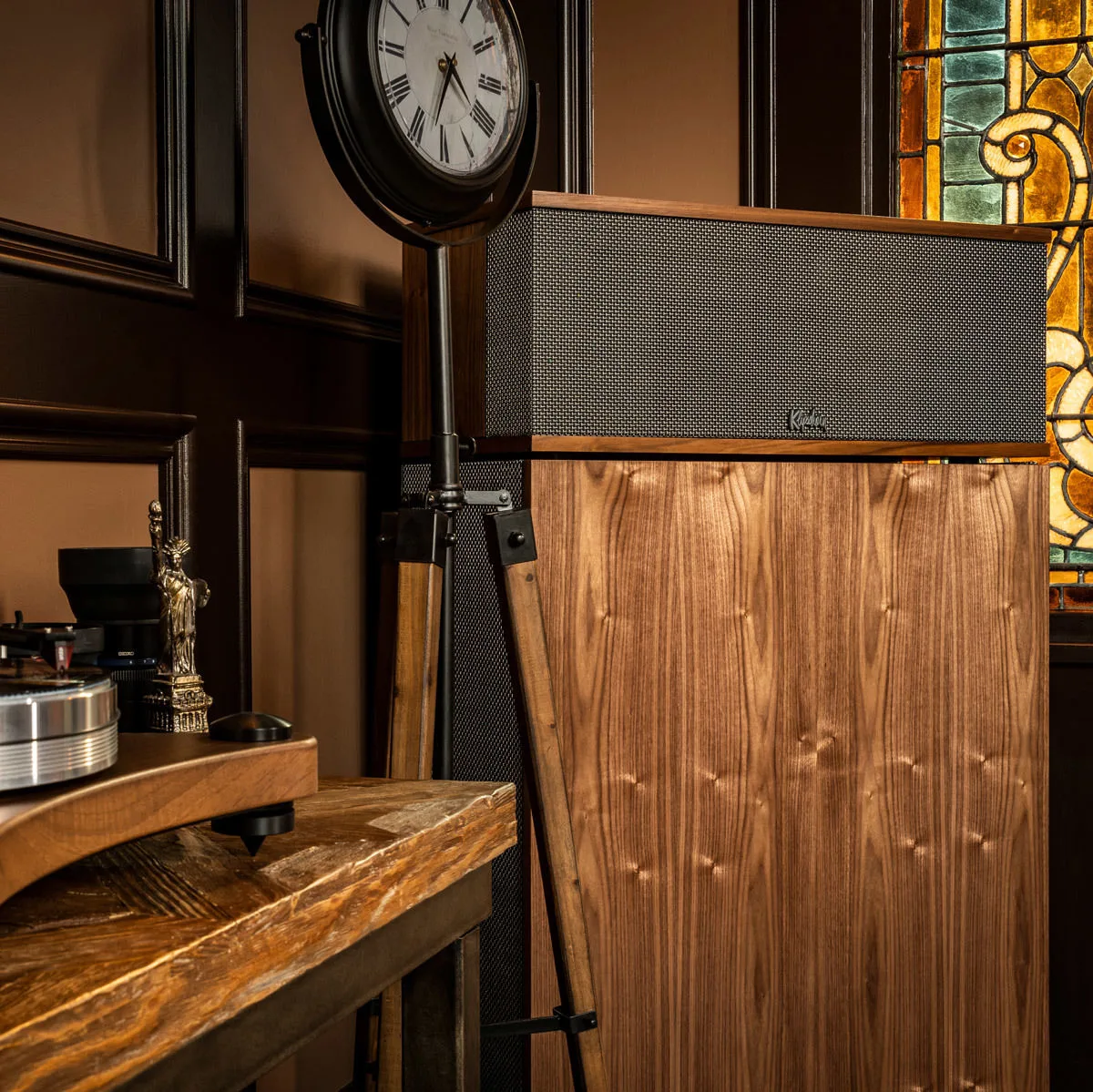 Klipsch KlipscHorn AK6 Noyer (la paire) Enceintes colonne