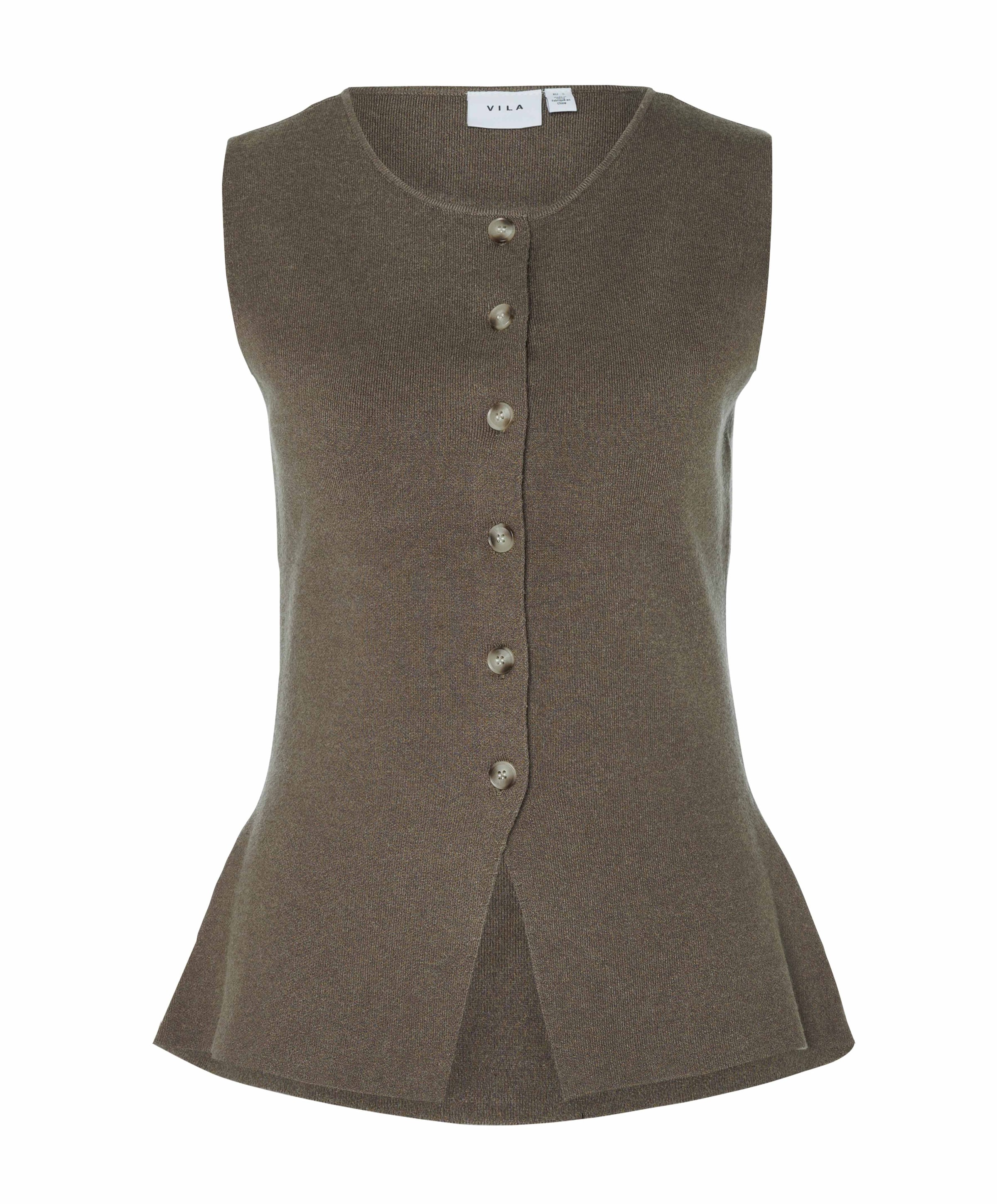 Vila Dames gilet beige