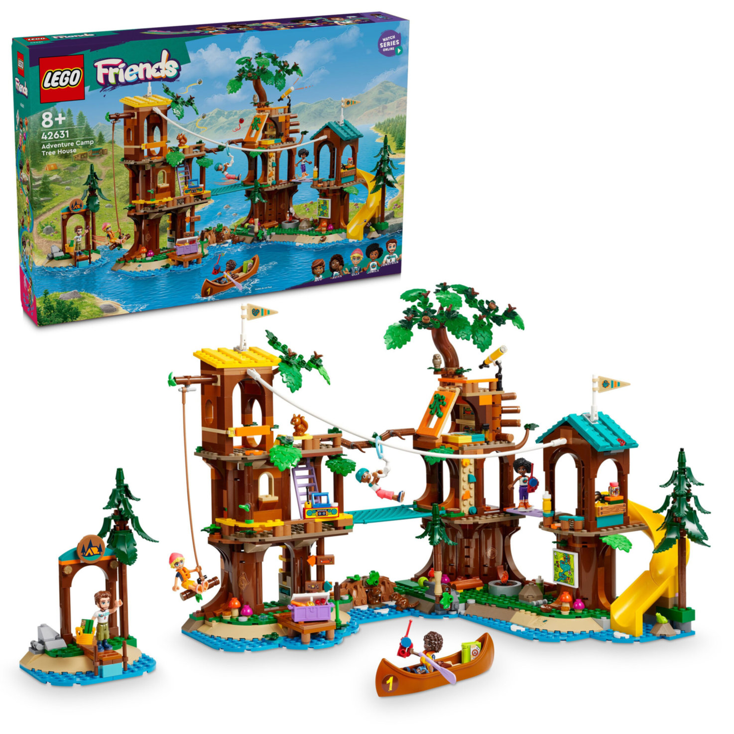 LEGO® Friends 42631 Baumhaus im Abenteuercamp 8+ Jahre