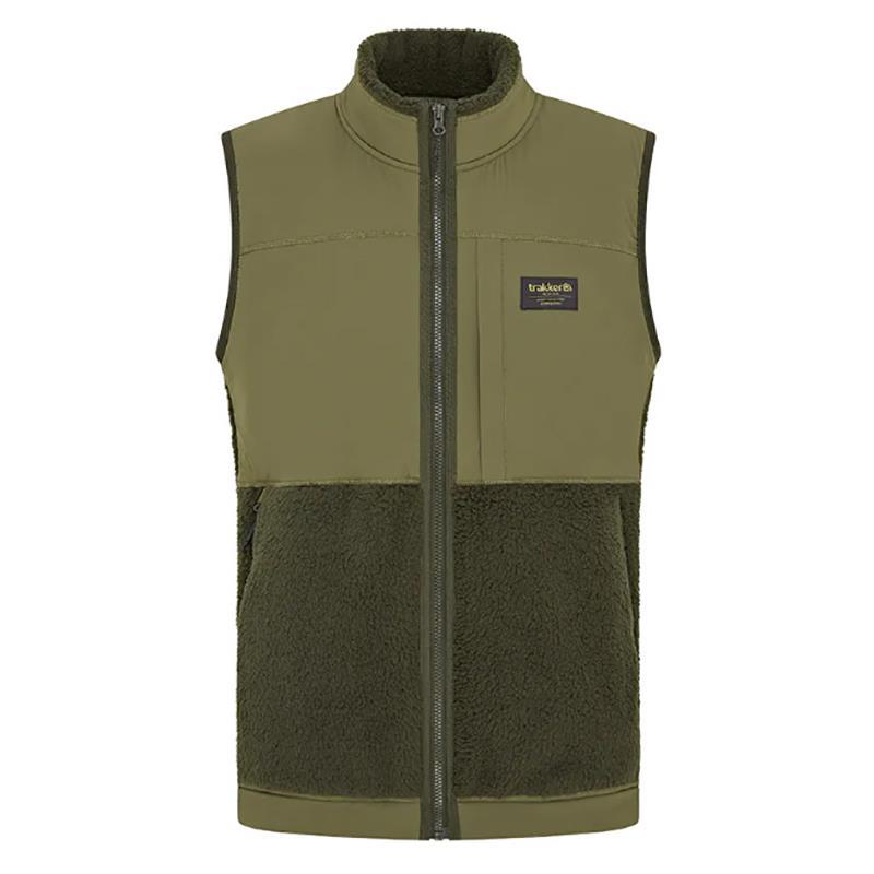 Polaire Sans Manche Homme Trakker Techpro Sherpa Jacket - Vert