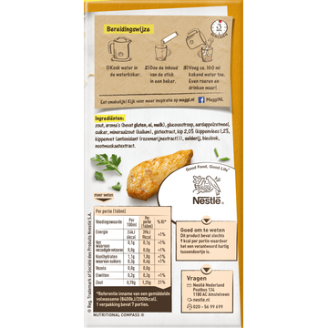 MAGGI Opkikker Drinkbouillon Kip 7 x 4 g
