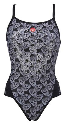 Maillot de bain Une-pièce Arena Crazy Pop Skulls