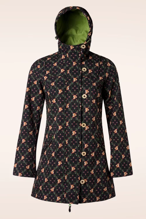 Blutsgeschwister Wild Weather softshell jack in mr and mrs squirrel