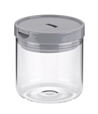 kela Vorratsdose ARIK 600 ml Glas grau