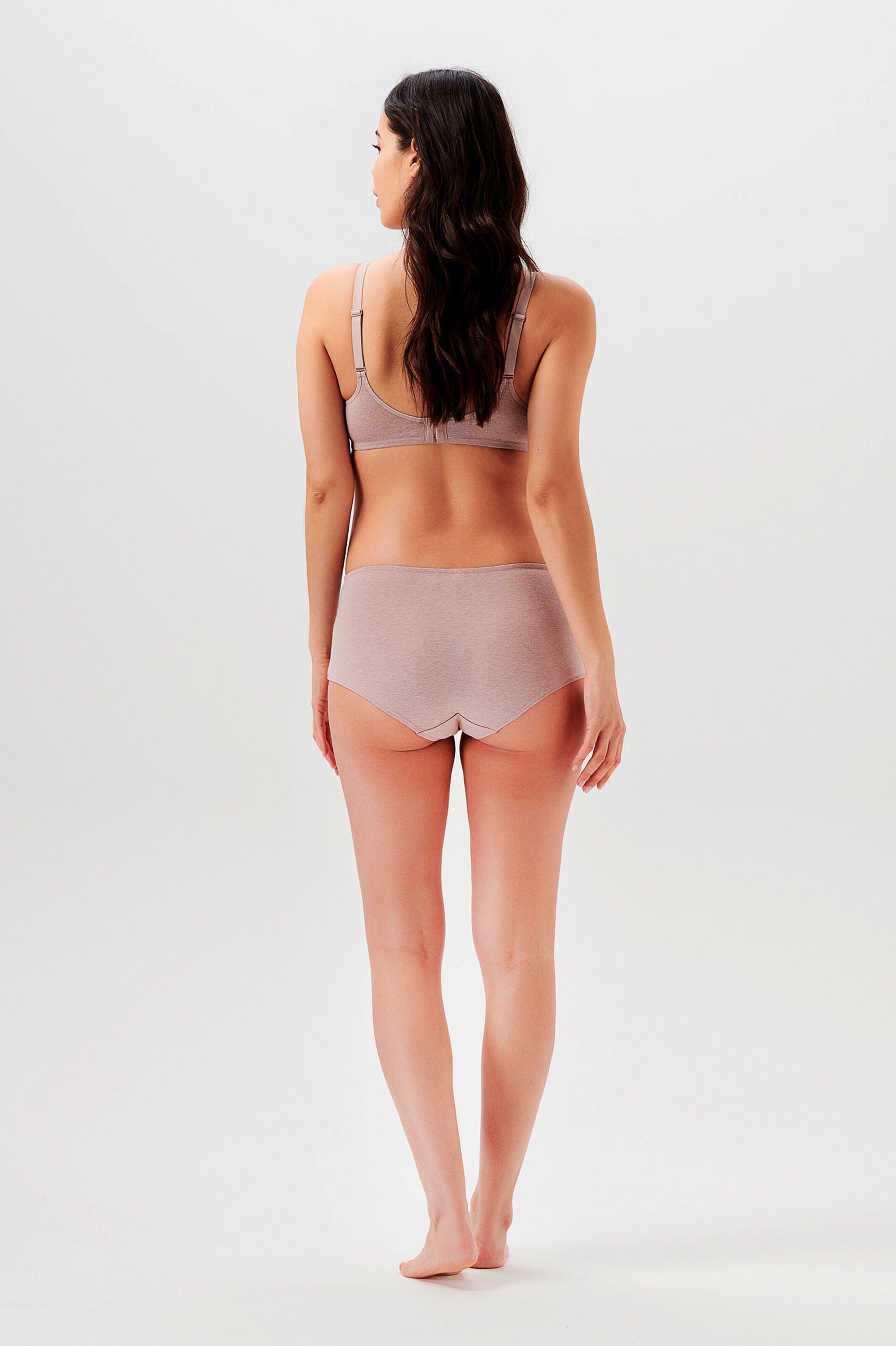 Noppies Short Cotton Melange Bark Melange