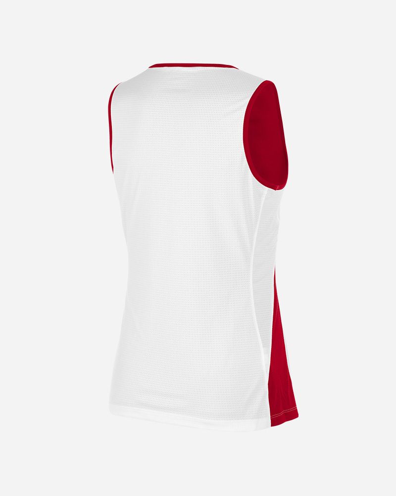 Maillot de basket reversible Nike Team Rouge & Blanc pour femme