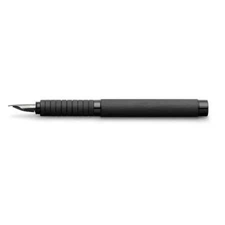 Faber-Castell Füller Essentio Aluminium Schwarz F