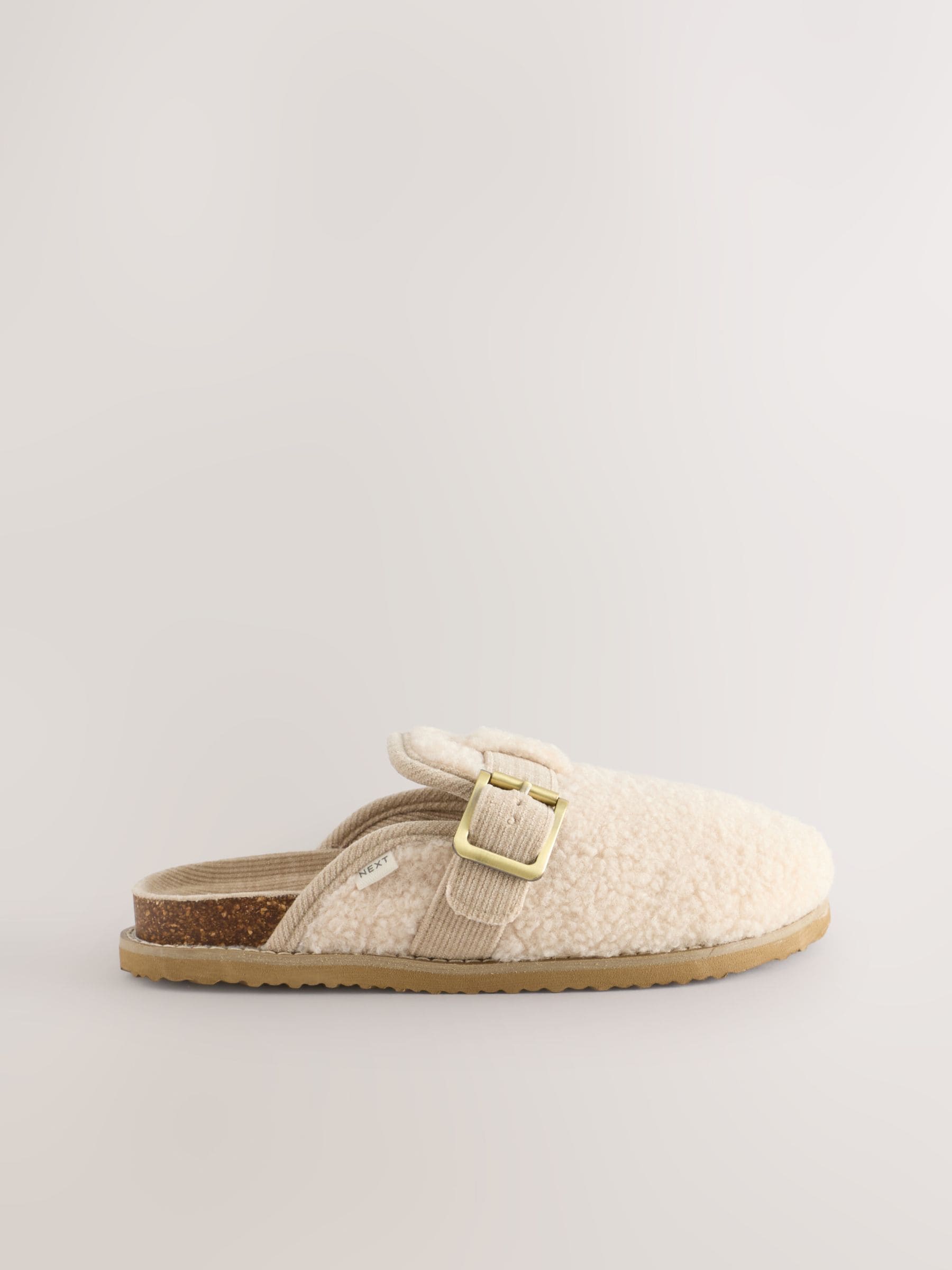 Neutraal - Borg Buckle Slippers