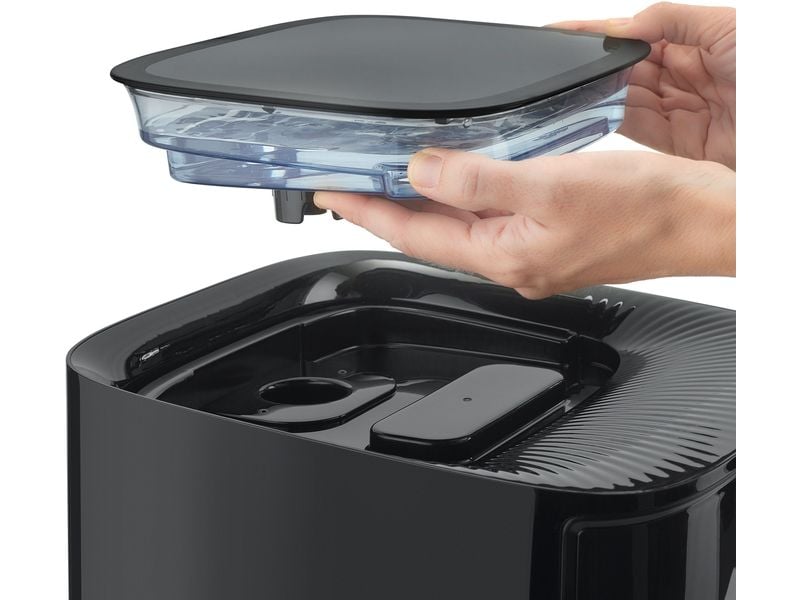 Caso Heissluft-Fritteuse AirFry & Steam 700 1.3 kg, Schwarz Kombi-Heissluftfritteuse mit Dampfgar-Funktion